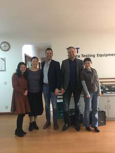 신선한 콘크리트 슬럼프 콘 흐름 변형 테스트 콘크리트 류계 - Product Image 4