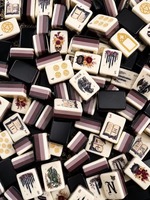 Précommande : Tuiles de Mahjong Américaines Modernes de Luxe en Acrylique, Édition Limitée Gothique Halloween – Portables pour le Poker et le Divertissement