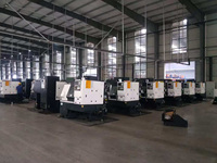 Tour CNC DL Gang Tool QT1640P, machine de tournage CNC à banc incliné à 45 degrés, 4500 tr/min, mandrin de 6 pouces pour pièces automobiles