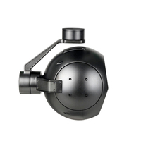 Caméra thermique EO IR Q20KTIRM X 4K avec zoom optique 20x, télémètre laser 3 km, GPS, suivi IA, cardan de drone 3 axes