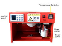 Machine à dessiner des bonbons automatique intelligente commerciale / Machine à peindre au sirop intelligente musicale CNC / Équipement de façonnage du sucre fondant
