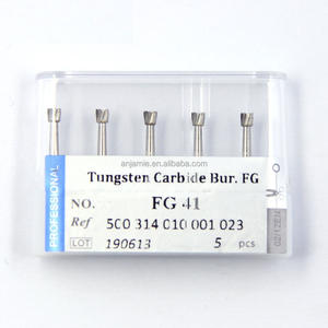 Đầu mài nha khoa hình trụ, cắt thẳng, 5 cái/hộp - Product Image 6