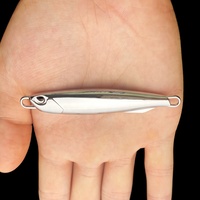 Leurre de Pêche Japonais T-Bait DUO en Alliage de Zinc, Jigs Métalliques Lents Appât Dur avec Hameçon, Poids 10g 15g 20g 30g 40g 60g 80g