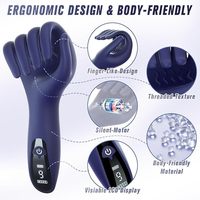 Großhandel LED-Display Herren-Masturbator Vibrations-Masturbator Hodenmassagegerät Stimulator