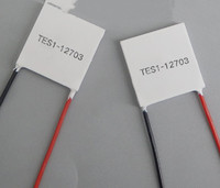 Module de refroidissement thermoélectrique Peltier 15V TEC1-12703 TES1-12703 30*30 40*40 50*50 mm 12703 pour déshumidificateur haute puissance