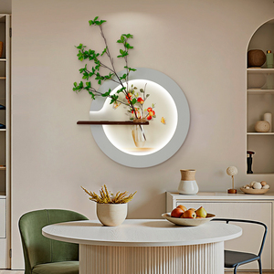 Moderno misto arte fatto a mano intaglio del <span class=keywords><strong>legno</strong></span> parete arte arenaria <span class=keywords><strong>murale</strong></span> con luce a LED pittura 3d decorazione per la casa pittura - Product Image 2