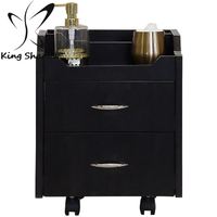 Meuble de Salon de pédicure, chariot mobile avec 4 roues, ongles