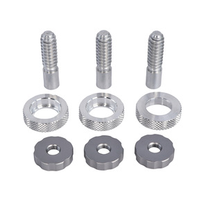 Ensemble d'écrous et de boulons en acier inoxydable Colonsway M8 3 pièces usinés avec précision par CNC pour assemblage mécanique - Product Image 1