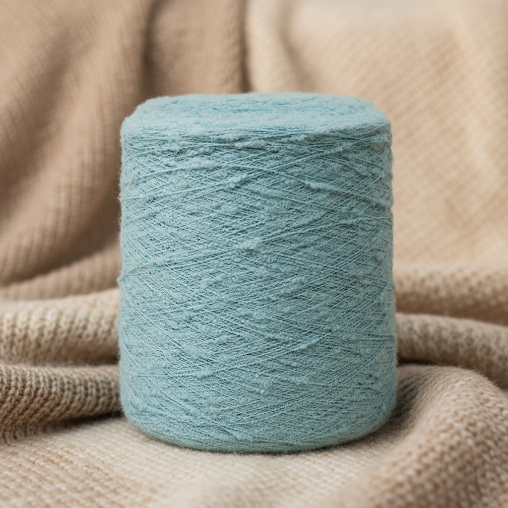 The New Arrival 67% Wool 33% Nylon Blended Fleece Cone Yarn