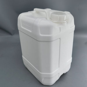 Utime SC10L04 Blanc, Seau carré en PE de 10 kg, type <span class=keywords><strong>jerrycan</strong></span>, portable, grande capacité, renforcé, avec échelle graduée et logo, pour l'<span class=keywords><strong>eau</strong></span> - Product Image 3