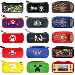 <strong>Switch</strong> <strong>case</strong> <strong>Switch</strong> and <strong>Switch</strong> <strong>OLED</strong> Console Protective Durable Large Capacity EVA Storage <strong>Case</strong> with Zipper - Product Image 1