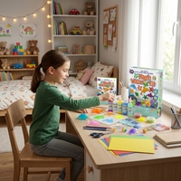 Meilleurs jouets scientifiques pour enfants jouant et expériences de bricolage Kit elfe d'eau magique pour enfants Lovely Ocean Animals