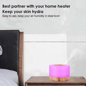 500ml <strong>Large</strong> <strong>Capacity</strong> Wood Grain Aromatherapy Essential Oil <strong>Diffuser</strong> Aroma <strong>Humidifier</strong> Scent Dispenser With Remote Control - Product Image 4