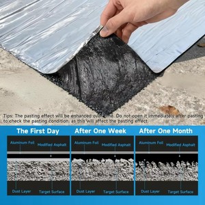 <span class=keywords><strong>Membrane</strong></span> d'étanchéité en bitume auto-adhésive pour toiture, construction et fondations de bâtiments - Product Image 2