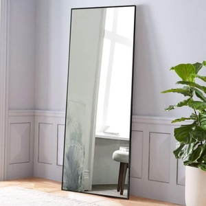 Custom Gold & Black Aluminium Frame <b>Stand</b> for Large Decorative Glass Full-Length <b>Floor</b> <b>Mirror</b> - Product Image 2