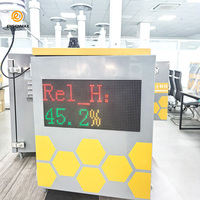 Analyseur multi-gaz industriel certifié IP65 ENSENMAX AQ1000, moniteur d'émissions atmosphériques PM2.5 PM10 TSP 10%-99% RH 4G/5G 0-50C