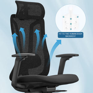 Cina wholse moderni mobili per la casa e l'ufficio con schienale alto Computer sedia da ufficio sedia da ufficio per la vendita Sillas De Oficina - Product Image 3