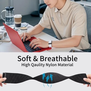 Bracelet de sport en nylon pour Whoop 5.0 One Peak Life, bracelet élastique souple, respirant, réglable avec fermeture auto-agrippante pour Whoop 4.0 - Product Image 5