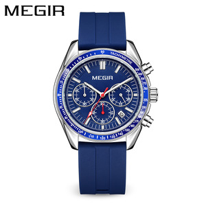 Reloj para hombre, cronógrafo multifuncional, reloj deportivo, esfera grande, resistente al agua, reloj de cuarzo para hombre - Product Image 6