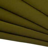 190gsm Poliéster Spandex Tela de tela tejida Tela de sarga impermeable con revestimiento de CA impermeable