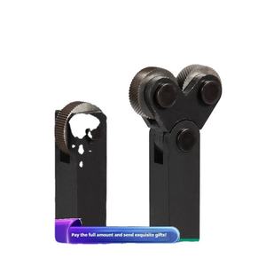 Juego de herramientas de moleteado de doble rueda de 0.5mm, 1mm, 2mm, 7 piezas, juego de ruedas de corte de acero para torno, para ruedas de desbaste y moleteado de paso lineal - Product Image 2