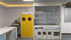 Hóa học phòng thí nghiệm bố trí phòng thí nghiệm đồ nội thất IV mix Hood fume Hood tủ với 3 cách Brass phòng thí nghiệm tap vòi nước - Product Image 3