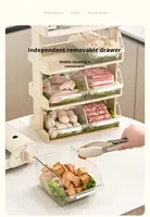 Boîte de rangement pour capsules de thé et de café multicouche en PET, organisateur de bureau en PET pour le bureau, la salle de thé, le comptoir de bar, le salon