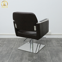Chaise de barbier Sulin au design moderne, à prix abordable, rotation à 360 degrés, hauteur réglable, personnalisable, en cuir, pour salons de coiffure