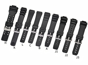 Correa de Reloj Deportiva para <span class=keywords><strong>Relojes</strong></span> <span class=keywords><strong>Casio</strong></span>, Correa de Reloj de Silicona y Goma - Product Image 6