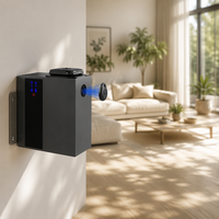Diffuseur d'arômes électrique commercial en métal pour CVC, machine d'aromathérapie sans eau, grande capacité, contrôlable par application, pour huiles essentielles