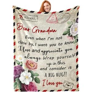 Valentine Heart Rose Flannel Blanket Throw Blanket Nap Blanket Anniversary Gift Couple Gift <b>Machine</b> Washable Fade Resistant - Product Image 6