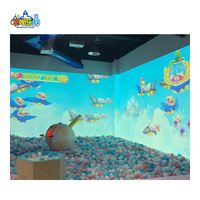 Jeux vidéo interactifs d'intérieur pour enfants, projecteur mural/sol en métal pour une utilisation éducative ou ludique à domicile