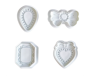 Moule à biscuits en ABS antiadhésif original d'usine, motif nœud papillon, pour la pâtisserie DIY - Product Image 1