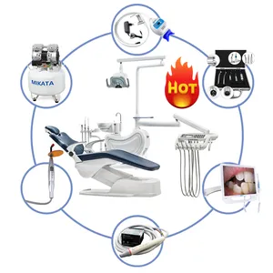 Thiết Bị Nha Khoa Được OEM Phê Duyệt Mẫu Mới Ghế Nha Khoa Y Tế Thiết Bị Da Cho Ghế Phòng Khám