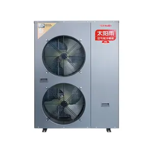 Sunrain R32 Wifi 12KW 15KW 18KW 24KW 31KW Inversor DC EVI Monobloco Aquecimento e Refrigeração Bomba de Calor Ar para Água