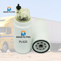 Filter bahan bakar desain populer FS20071 PL420X PL-420 BF1383-O BF1297-O P581789 P581790 PL420 untuk truk