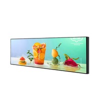 Layar Sentuh Animasi Sambutan Komersial LCD Ultra Lebar untuk Toko Ritel di Mal Dalam Ruangan BOE