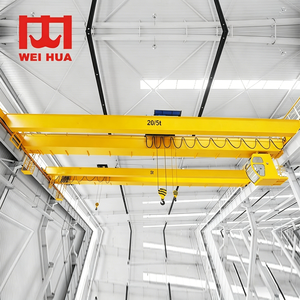 Grúa Puente de Doble Viga con Control Inalámbrico y Carro de Traslado, Certificación CE, para Taller, 20, 35, 50 y 800 Toneladas - Precio - Product Image 1