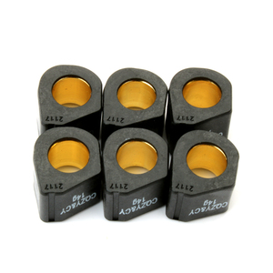 6PC Variateur de course pour scooter Rouleaux de poids 21x17mm pour 125cc 180cc 200cc 250cc 300cc 849480 Moto - Product Image 6