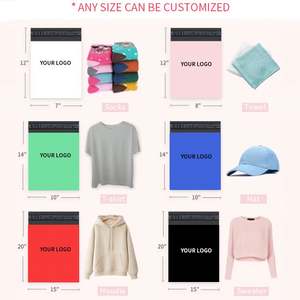 Custom Logo Printed Mailer <b>Bag</b> White LDPE Clear <b>Self</b>-<b>Sealing</b> Poly Transparent <b>Sealing</b> Poly Packaging <b>Bag</b> for Clothes - Product Image 6