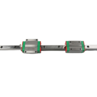 Guide linéaire CNC haute précision en acier résistant à l'usure, série HIWIN HGW, avec composants de base à roulement pour système d'automatisation