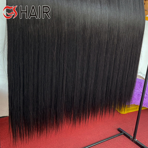 טיפה משלוח ישר כפול טבוע, שיער אדם בתולה חבילות מוצרי יופי לנשים, 100 שיער אנושי צרור - Product Image 4