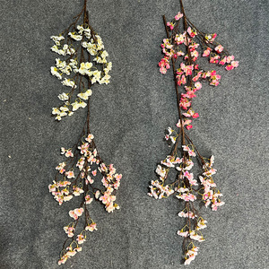 Fleurs artificielles Yixuan en soie rose et blanche pour décoration de mariage, arrangement domestique et accessoires de photographie en extérieur - Product Image 2