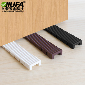 Jiufa Furniture Leveling Pads Adjustable Black <b>Plastic</b> Floor Stabilizers For Cabinet <b>Table</b> Chair - Product Image 1
