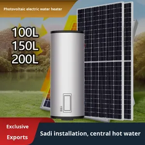 <span class=keywords><strong>Chauffe</strong></span>-<span class=keywords><strong>eau</strong></span> électrique photovoltaïque 2000W grande capacité en acier inoxydable au <span class=keywords><strong>sol</strong></span> ménage extérieur hôtel classe d'utilisation énergie - Product Image 3