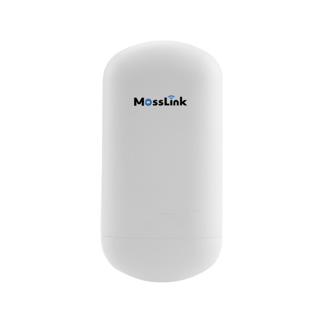 Mosslink Enterprise 5.8g WiFi Bridge Outdoor 1-2km Long Range Network Repeater 450mbps Point-to-Point Access Point 5G Firewall