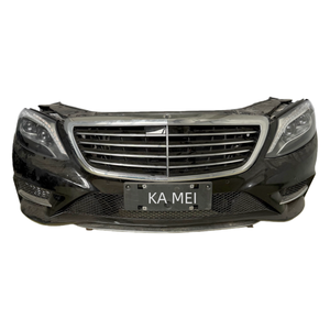 Encoche avant originale de pare-chocs avant de voiture d'occasion avec ventilateur de radiateur de calandre adaptée à <span class=keywords><strong>Mercedes</strong></span> Benz Classe <span class=keywords><strong>S</strong></span> 222 - Product Image 1