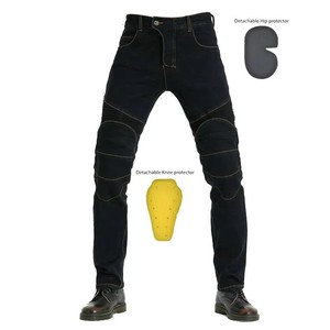 XXS à 5XL Oversize Bule Jeans Hommes Formation Cyclisme Sport Pantalon Touring Racing Pantalon D'équitation Randonnée Protection - Product Image 5