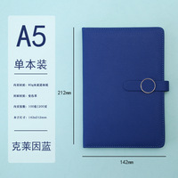 En stock, coffret cadeau d'affaires A5, carnet épaissi pour enregistrement de réunion, journal d'événements avec impression de logo personnalisé