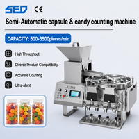 Machine de comptage de capsules et de comprimés semi-automatique à haute efficacité, en acier inoxydable 316, conception personnalisée pour l'industrie alimentaire, en vente